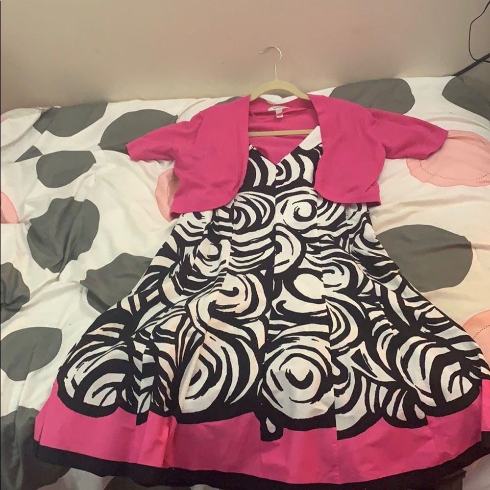 Dressbarn Fit Flare Party Dress